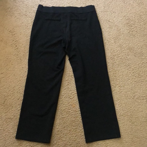 Women’s PM Stretch Pants Black Intro Elastic Waist - Picture 4 of 4